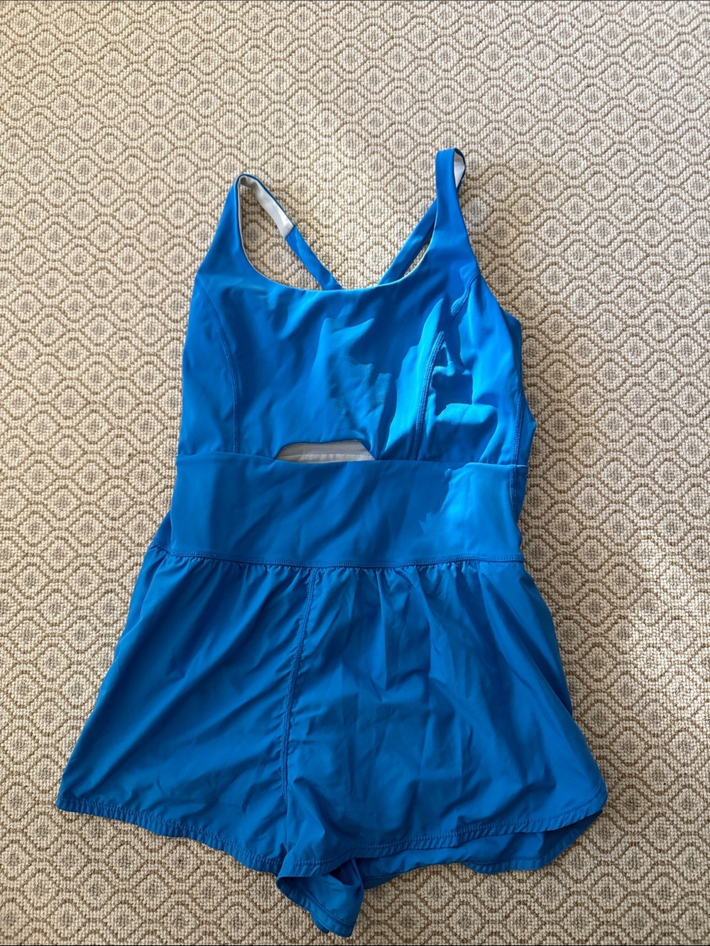 FP Movement by Free People Bright Blue Active Romper